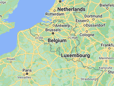 Map showing location of Fosses-la-Ville (50.39517, 4.69623)