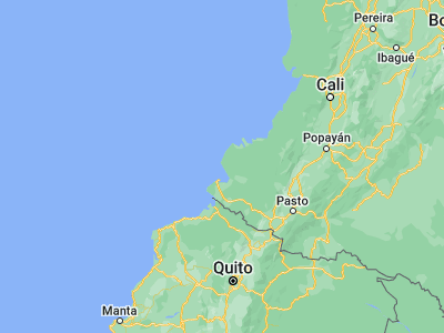 Map showing location of Francisco Pizarro (2.10194, -78.72167)