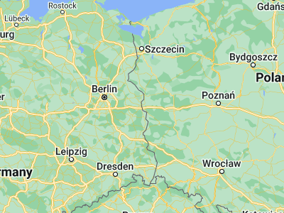 Map showing location of Frankfurt (Oder) (52.34714, 14.55062)