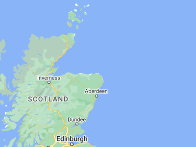 Map showing location of Fraserburgh (57.68744, -2.01844)