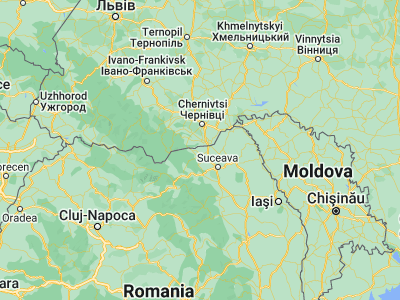 Map showing location of Frătăuţii Vechi (47.9, 25.88333)