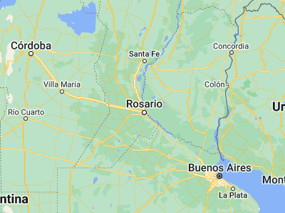 Map showing location of Fray Luis A. Beltrán (-32.79122, -60.72819)