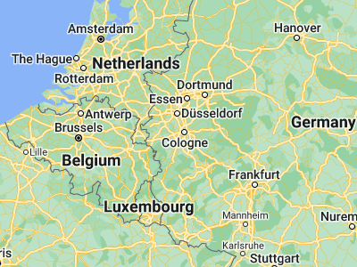 Map showing location of Frechen (50.91485, 6.8118)