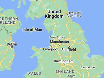 Map showing location of Freckleton (53.75433, -2.86489)