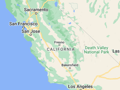 Map showing location of Fresno (36.74773, -119.77237)