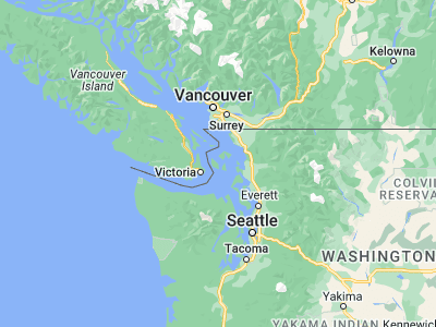Map showing location of Friday Harbor (48.53427, -123.01712)