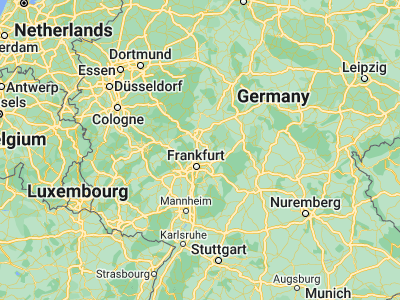 Map showing location of Friedberg (50.33739, 8.75591)