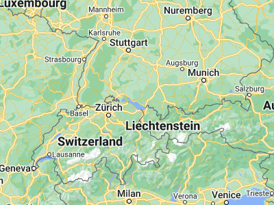 Map showing location of Friedrichshafen (47.65689, 9.47554)