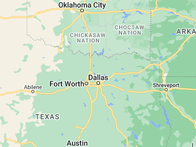 Map showing location of Frisco (33.15067, -96.82361)