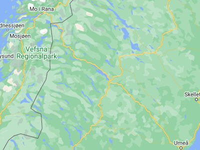 Map showing location of Fristad (65.2, 16.71667)