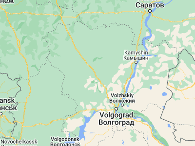 Map showing location of Frolovo (49.77133, 43.66222)