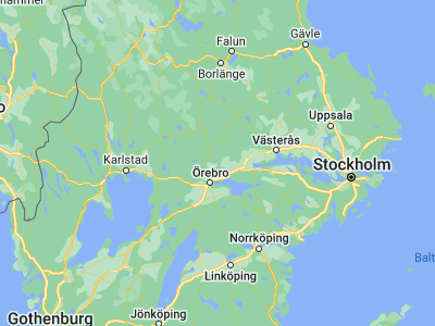 Map showing location of Frövi (59.46667, 15.36667)