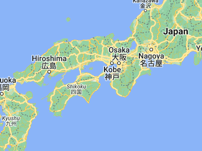 Map showing location of Fukura (34.25, 134.71667)