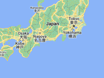 Map showing location of Fukuroi (34.75, 137.91667)