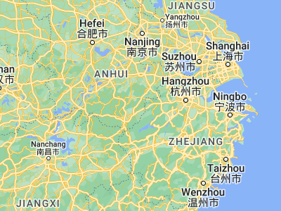 Map showing location of Fuling (30.13861, 118.72778)