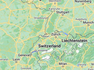 Map showing location of Füllinsdorf (47.50688, 7.73129)