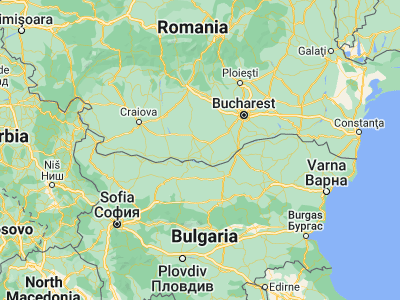 Map showing location of Furculeşti (43.86667, 25.15)