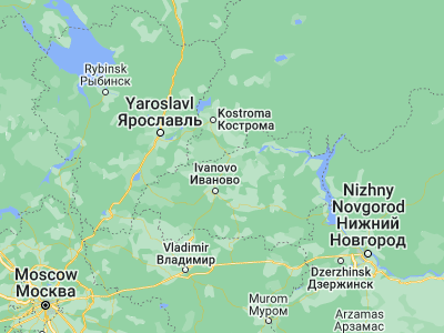 Map showing location of Furmanov (57.25363, 41.10849)
