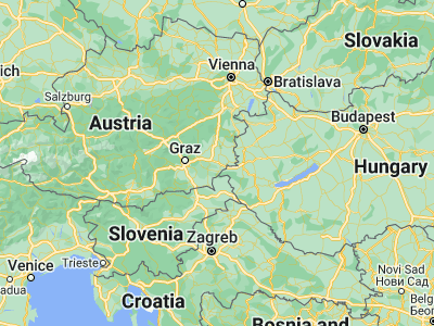 Map showing location of Fürstenfeld (47.05, 16.08333)