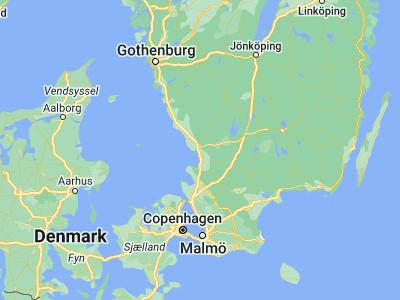 Map showing location of Fyllinge (56.65, 12.91667)