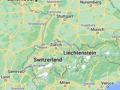 Map showing location of Gachnang (47.53893, 8.85245)