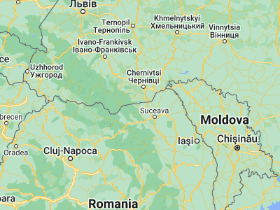 Map showing location of Gălăneşti (47.91667, 25.8)