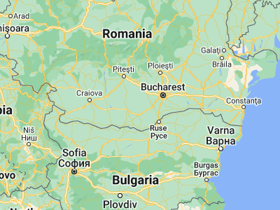 Map showing location of Gălăţeni (44.21667, 25.35)