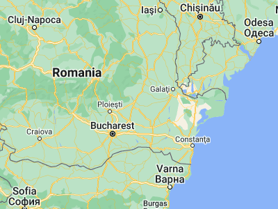 Map showing location of Gălbinaşi (45.08333, 26.91667)