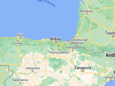 Map showing location of Galdakao (43.23333, -2.83333)