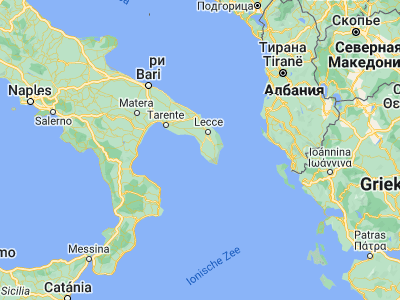 Map showing location of Gallipoli (40.05556, 17.97639)