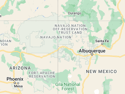 Map showing location of Gallup (35.52808, -108.74258)