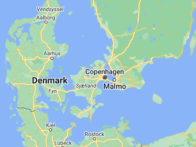 Map showing location of Ganløse (55.79124, 12.26421)