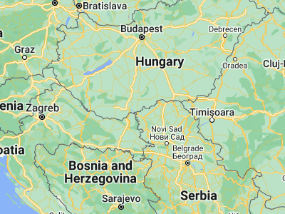 Map showing location of Gara (46.03194, 19.04278)