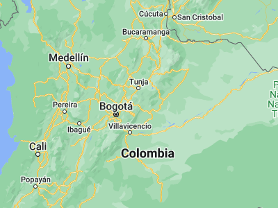 Map showing location of Garagoa (5.08236, -73.36334)
