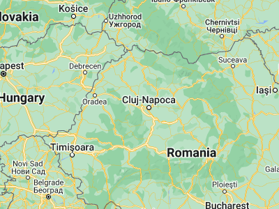 Map showing location of Gârbău (46.83333, 23.35)