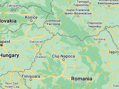 Map showing location of Gârdani (47.55, 23.31667)