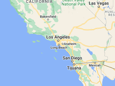 Map showing location of Gardena (33.88835, -118.30896)