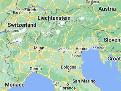 Map showing location of Gardola (45.7418, 10.71871)