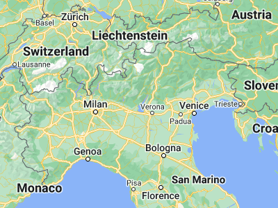 Map showing location of Gardone Riviera (45.62499, 10.56528)