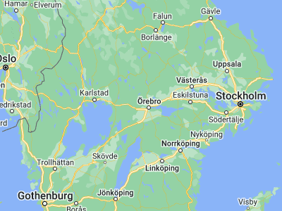 Map showing location of Garphyttan (59.30429, 14.94623)
