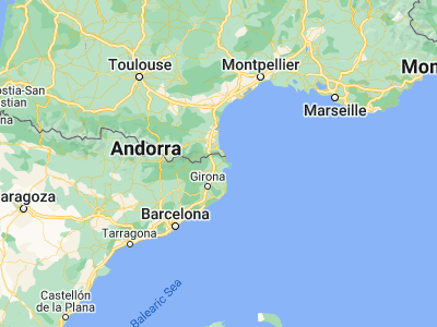 Map showing location of Garriguella (42.34392, 3.06506)