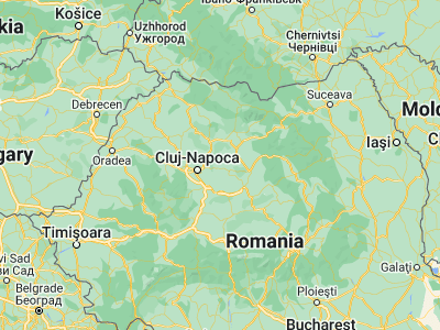 Map showing location of Geaca (46.86667, 24.1)