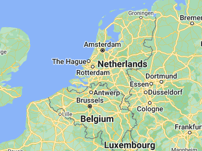Map showing location of Geertruidenberg (51.70167, 4.85694)