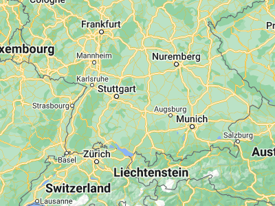 Map showing location of Geislingen an der Steige (48.62423, 9.82736)