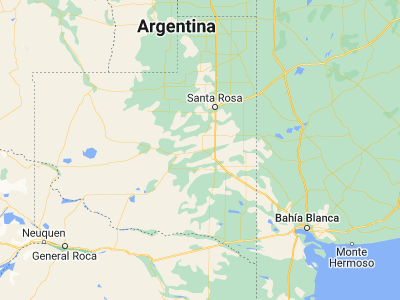 Map showing location of General Acha (-37.37698, -64.60431)