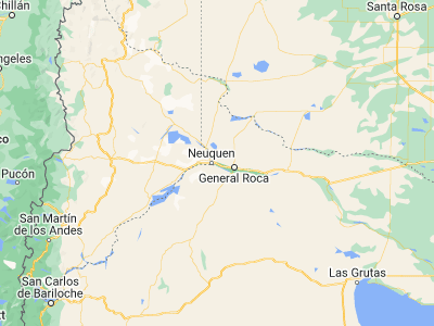 Map showing location of General Fernández Oro (-38.95297, -67.92489)