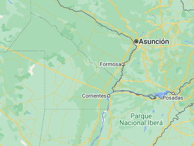 Map showing location of General José de San Martín (-26.53743, -59.34158)
