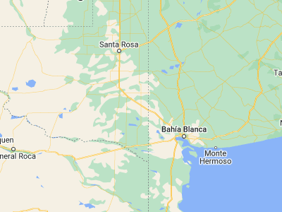 Map showing location of General San Martín (-37.97904, -63.60449)