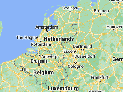 Map showing location of Gennep (51.69833, 5.97361)