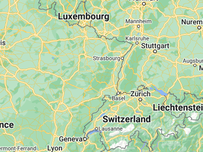 Map showing location of Gérardmer (48.07346, 6.87787)